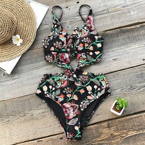 Magical Bowknot One-Piece Swimsuit.